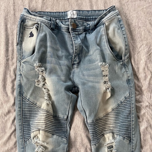 Kuwalla Tee Kamikazee denim jogger - Picture 3 of 5